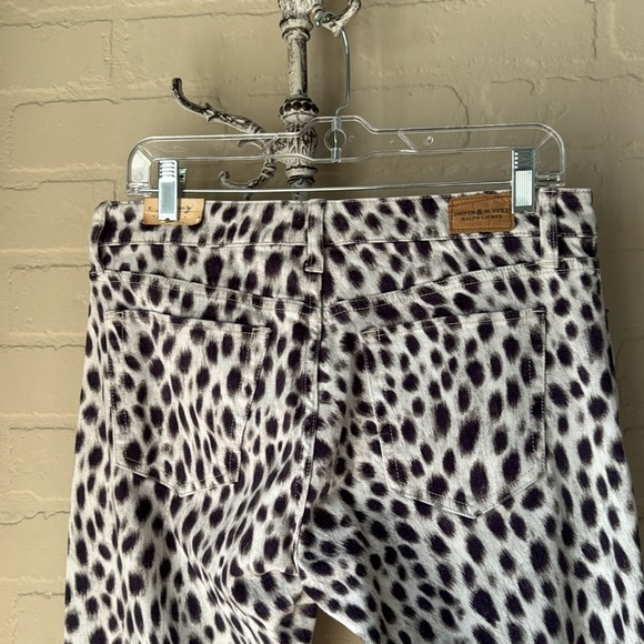 Denim & Supply Ralph Lauren jeans NEW Leopard Print skinny 30 cotton stretch - Picture 5 of 7